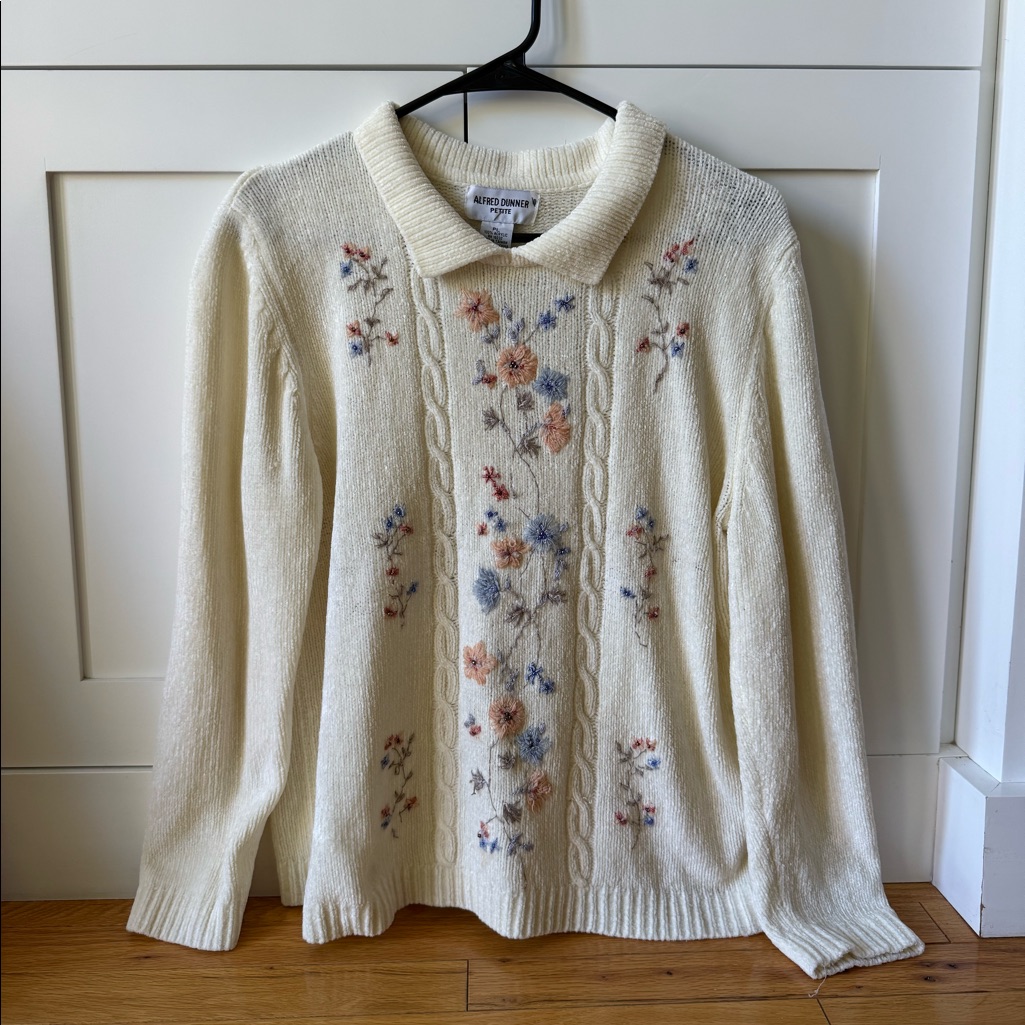 Vintage Spring Knit Sweater